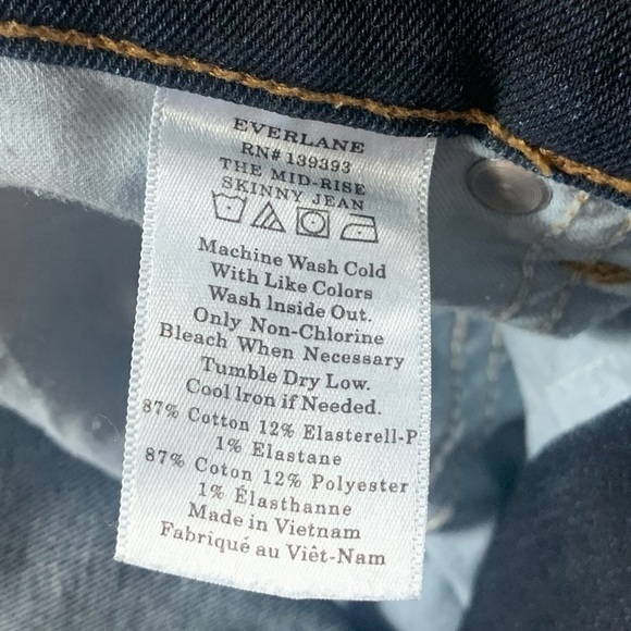 Everlane The Mid-Rise Skinny Jeans - Picture 9 of 15